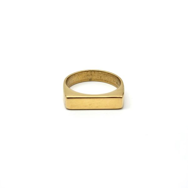 μίνιμαλ δαχτυλίδι Sandra σε χρυσό χρώμα