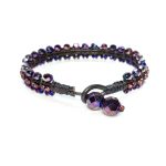 Ίρις χειροποίητο δερμάτινο βραχιόλι - Image 7