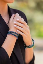 Λητώ χειροποίητο δερμάτινο βραχιόλι - Image 9